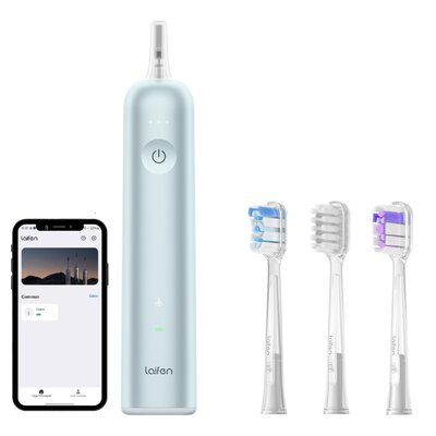Szczoteczka soniczna LAIFEN Wave LFTB01-A Aluminium Niebieski