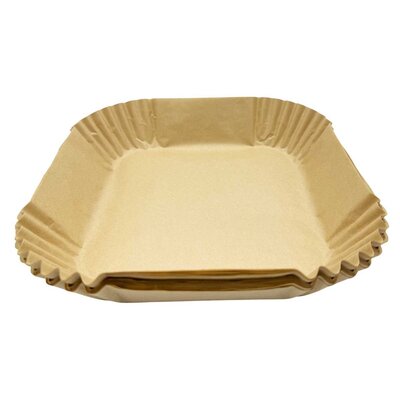 Foremki papierowe ALPENBURG do Air Fryer 16 x 16 cm (50 szt.)