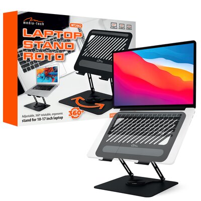 Podstawka pod laptopa MEDIA-TECH Roto MT2662 Obrotowa Czarny