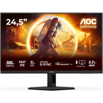 Monitor AOC 25G4SRE 24.5" 1920x1080px IPS 300Hz 0.3 ms [MPRT]