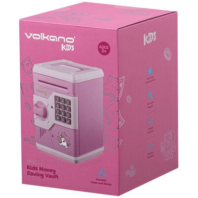 Skarbonka VOLCANO Vault Jednorożec VK-5707-PK Różowy