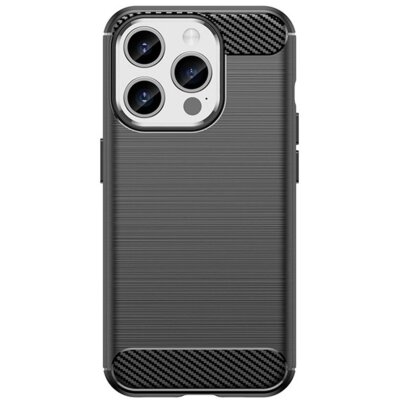 Etui HURTEL Carbon Case do Apple iPhone 15 Pro Czarny