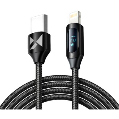 Kabel USB-C - Lightning WOZINSKY WUCLC2 36W 2 m Czarny