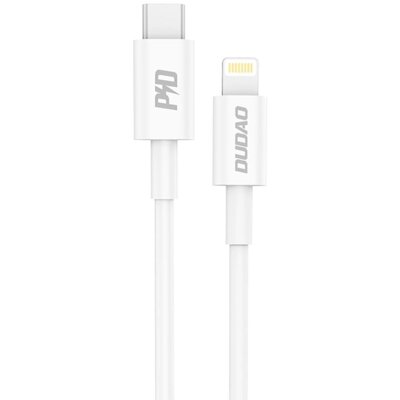 Kabel USB-C - Lightning DUDAO L6X 20W 1 m Biały