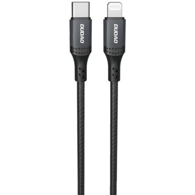 Kabel USB-C - Lightning DUDAO L3CL 30W 2 m Czarny