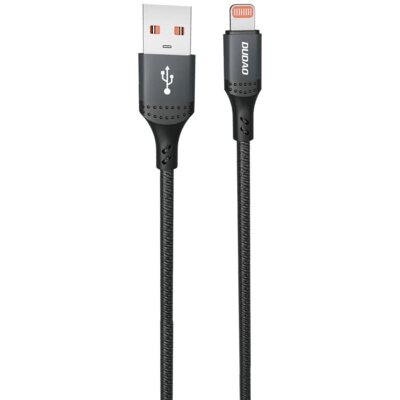 Kabel USB - Lightning DUDAO L3SL 30W 1.2 m Czarny