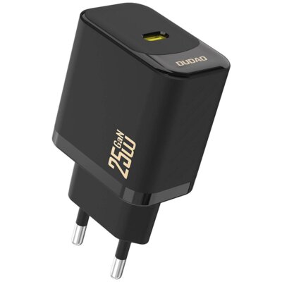 Ładowarka sieciowa DUDAO A27 25W GaN Czarny ładowarka do telefonu USB-C