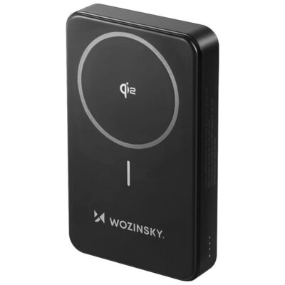 Powerbank WOZINSKY WLWP-10KA0Y3S 10000 mAh 22.5W Qi2 Czarny