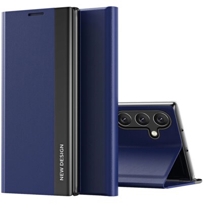 Etui HURTEL Sleep Case Pro do Samsung Galaxy S25 Niebieski
