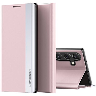 Etui HURTEL Sleep Case Pro do Samsung Galaxy S25 Różowy