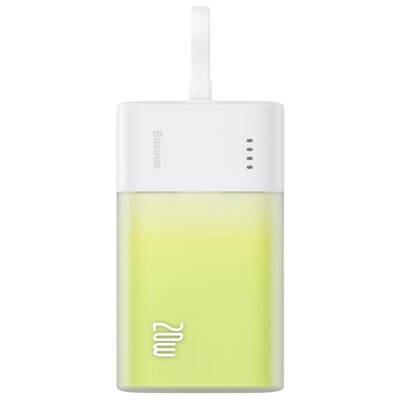 Powerbank BASEUS Popsicle 5200 mAh 20W Biało-zielony