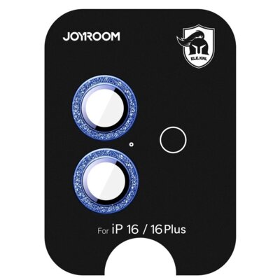 Nakładka na obiektyw JOYROOM JR-MSF0300 do Apple iPhone 16/16 Plus Niebieski