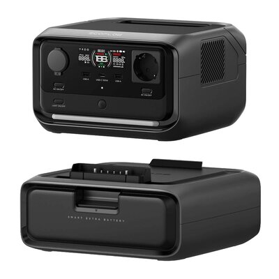 Stacja zasilania ECOFLOW River 3 Plus 286 Wh + Bateria ECOFLOW 286Wh do River 3 Plus Smart