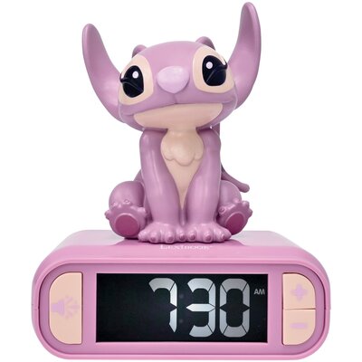 Zabawka budzik z lampką nocną LEXIBOOK Stitch Angel RL800D1
