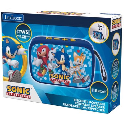 Zabawka głośnik mobilny LEXIBOOK Sonic The Hedgehog BT018SN