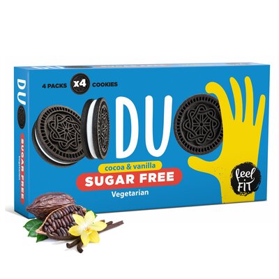 Ciastka FEEL FIT Duo Waniliowe (176 g)