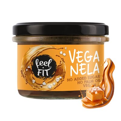 Krem FEEL FIT Veganela Słony karmel (200 g)