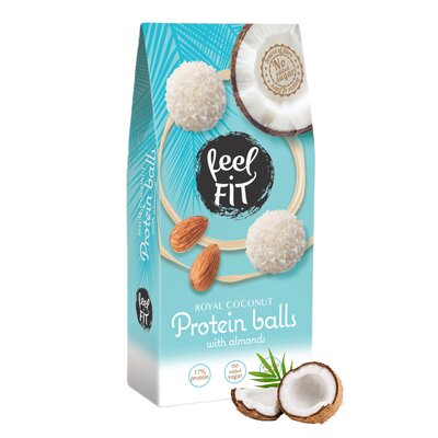 Kulki kokosowe FEEL FIT Coconut Protein Balls (63 g)