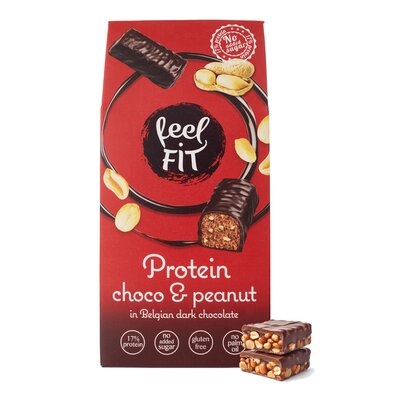 Praliny proteinowe FEEL FIT Czekoladowo-orzechowy (83 g)