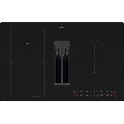 Płyta indukcyjna z wbudowanym okapem ELECTROLUX ECC83443CZ SaphirMatt® Czarny mat