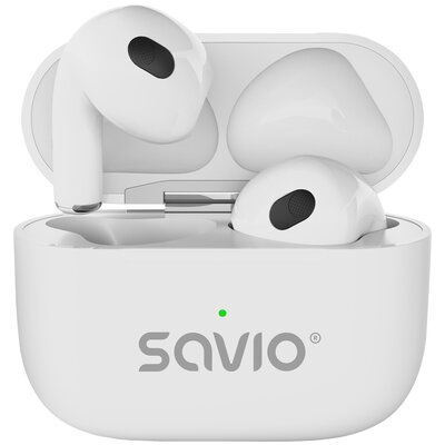 Słuchawki douszne SAVIO TWS-01 Pro Biały