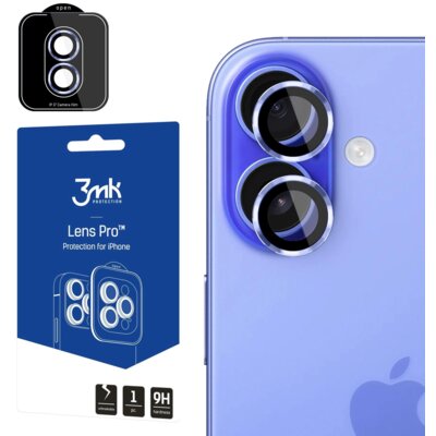 Nakładka na obiektyw 3MK Lens Protection Pro do Apple iPhone 17 Niebieski