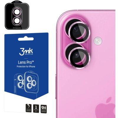 Nakładka na obiektyw 3MK Lens Protection Pro do Apple iPhone 17 Fioletowy