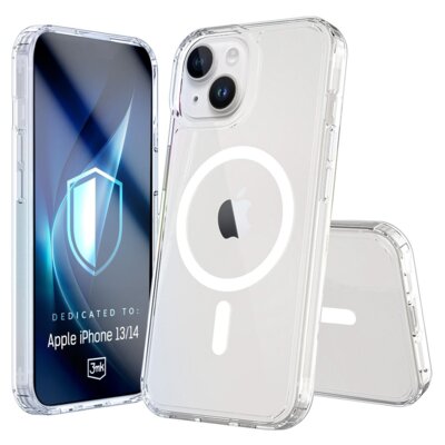 Etui 3MK Armor MagCase do Apple iPhone 13/14 Przezroczysty