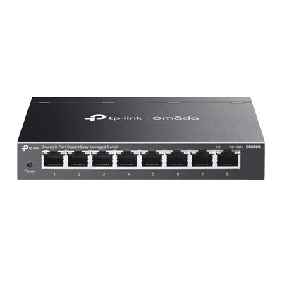 Switch TP-LINK Omada ES208G Gigabit Ethernet, 8 portów, Zarządzalny