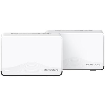 Router MERCUSYS Halo H27BE 2.4 / 5 GHz (DualBand), Wi-Fi Mesh (2 szt.)