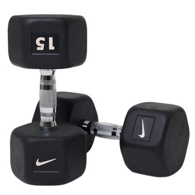 Hantla NIKE Grind Dumbbell Czarny (15 kg) (1 szt.)