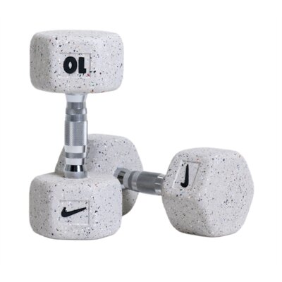 Hantla NIKE Grind Dumbbell Szary (10 kg) (1 szt.)
