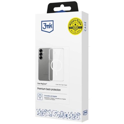 Etui 3MK Clear MagCase do Apple iPhone 17 Pro Przezroczysty