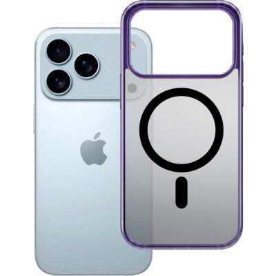 Etui 3MK Frosty MagCase do Apple iPhone 17 Pro Max Fioletowy