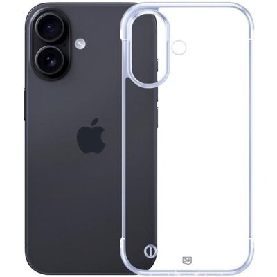 Etui 3MK Just20g Clear Case do Apple iPhone 17 Transparentny