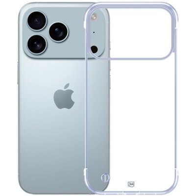Etui 3MK Just20g Clear Case do Apple iPhone 17 Pro Transparentny