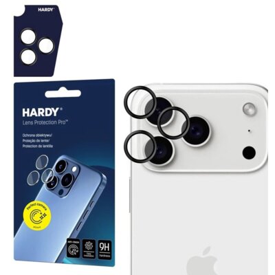 Nakładka na obiektyw 3MK Hardy Lens Protection Pro do Apple iPhone 17 Pro Max Czarny