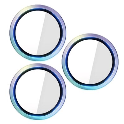 Nakładka na obiektyw 3MK Hardy Lens Protection Pro do Apple iPhone 17 Pro/Pro Max Tęczowy