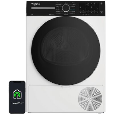 Suszarka WHIRLPOOL WPC10XWBSEE 10kg AI AdaptiveDry 6. Zmysł HomeWhiz