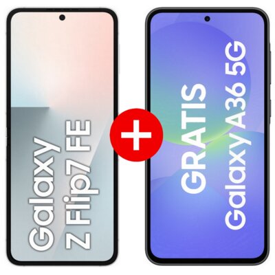 Smartfon SAMSUNG Galaxy Z Flip 7 FE (w promocji zyskaj drugi smartfon Samsung) 5G 8/128GB 6.7" 120Hz Biały SM-F761