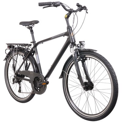 Rower trekkingowy INDIANA X-Road 3.0 M21 26 cali męski Czarny