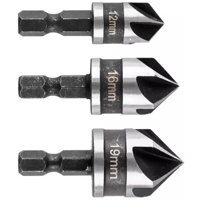 Zestaw fazowników GRAPHITE 54T423 (3 szt.)