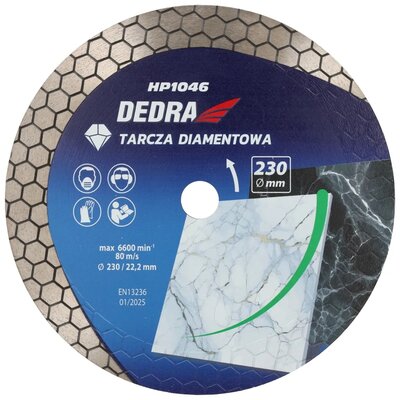 Tarcza do cięcia DEDRA H1046 230 mm