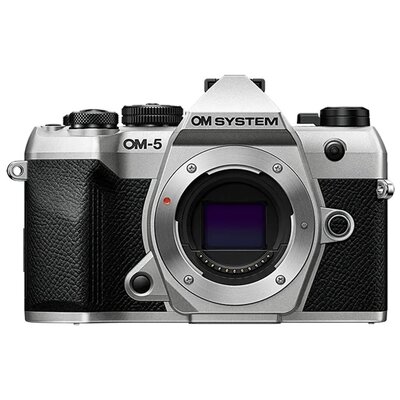 Aparat bezlusterkowy OLYMPUS OM-5 Mark II Czarno-srebrny
