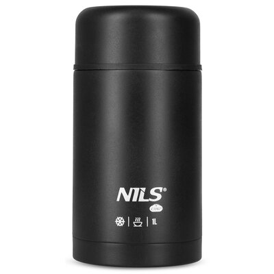 Termos na jedzenie NILS CAMP NC3802 Czarny 1000 ml