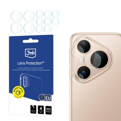 Szkło hybrydowe na obiektyw 3MK Lens Protection do Huawei Pura 80 Pro