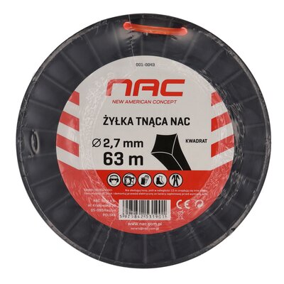 Żyłka do kosy i podkaszarki NAC 001-0043