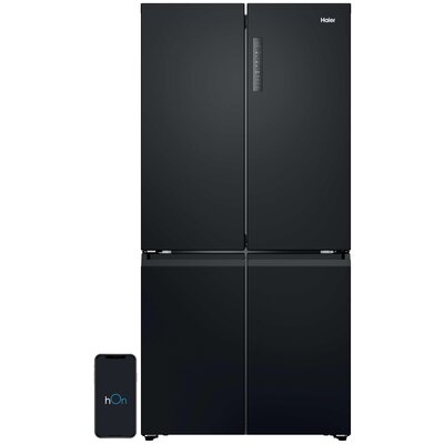 Lodówka HAIER HCR39F19ENPT Side by Side No Frost 190.5cm Czarna