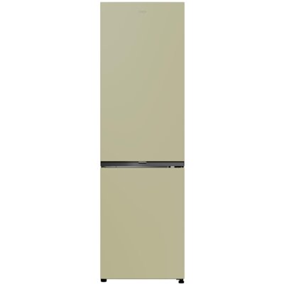 Lodówka CANDY CNCQ2T518EC No Frost beżowa o szerokości 55cm