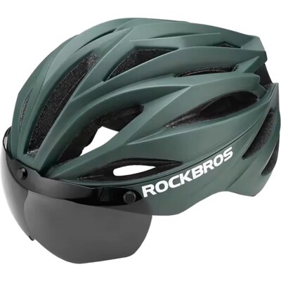 Kask rowerowy ROCKBROS 8386824304053 Zielony Szosowy (rozmiar 58-62)